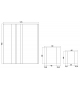 Bamboo Flou Mirror