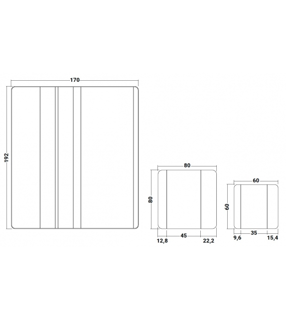 Bamboo Flou Mirror