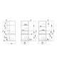 Toshi Flou Bar Cabinet
