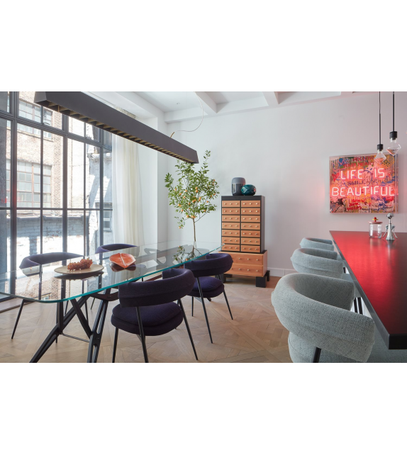 2320 Reale CM Noir Table Zanotta