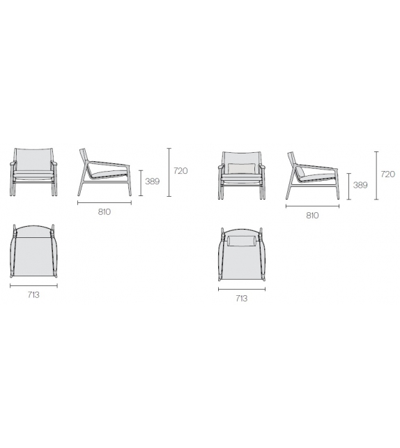 Ascot Rimadesio Fauteuil