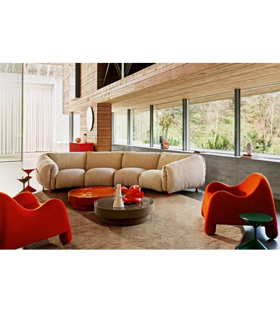 1046 Za:Za Max Zanotta Modular Sofa