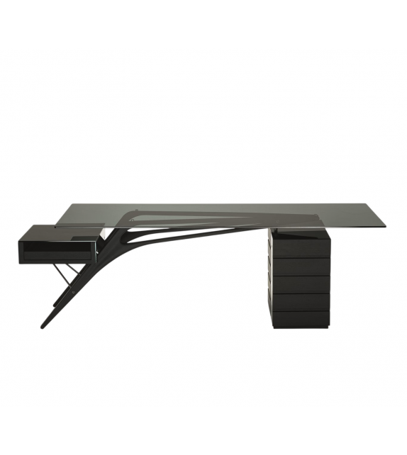 2690 Cavour Smoked Zanotta Writing Desk