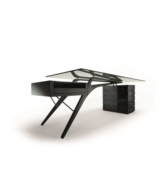 2690 Cavour Smoked Zanotta Writing Desk