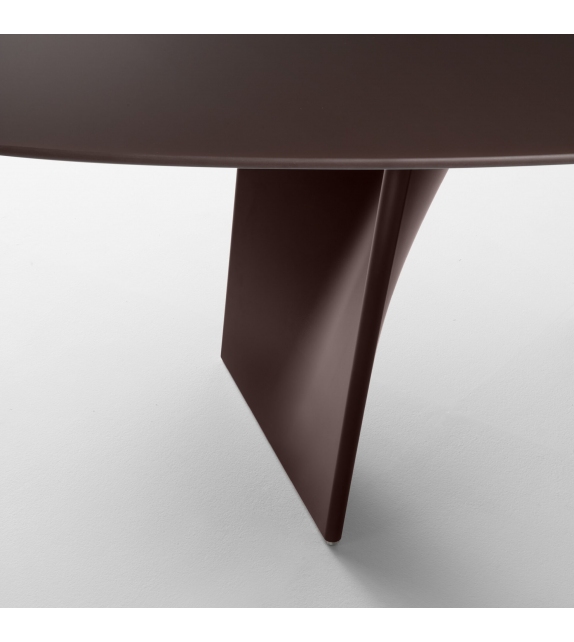 Lambda Rimadesio Mesa con Tablero de Vidrio