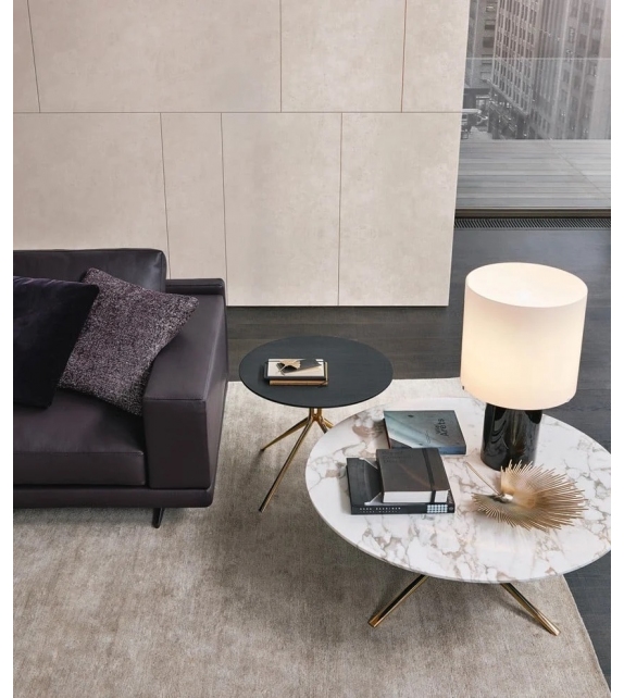 Mondrian Poliform Tavolino con Piano in Marmo