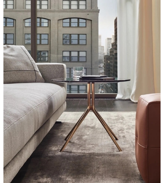 Mondrian Poliform Couchtisch mit Marmorplatte