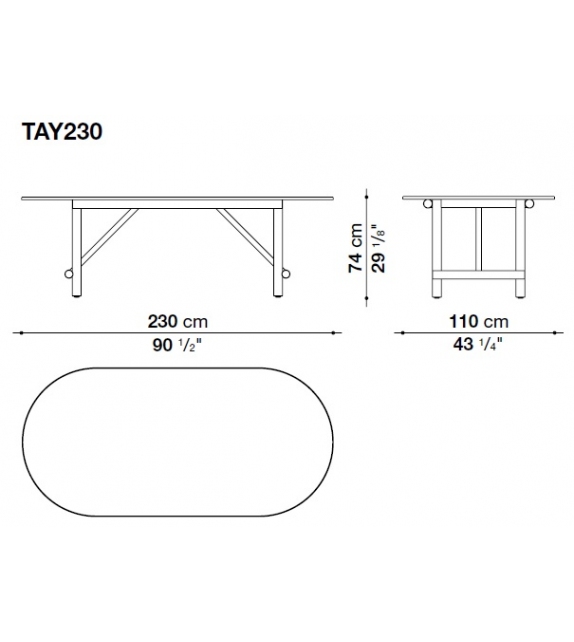 Ayana B&B Italia Outdoor Table