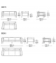 Borea B&B Italia Outdoor Sofa