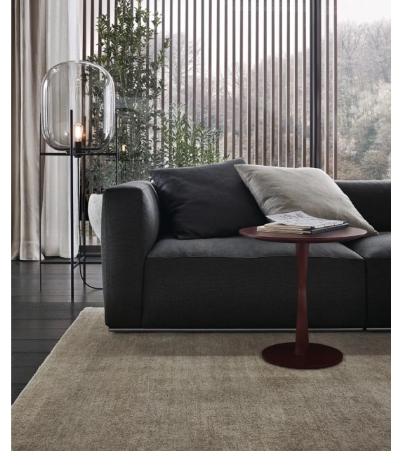 Flute Poliform Coffee Table with Marble Top