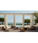 Ketch Poliform Tavolino con Piano in Vetro