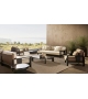 Ketch Poliform Coffee Table with Glass Top