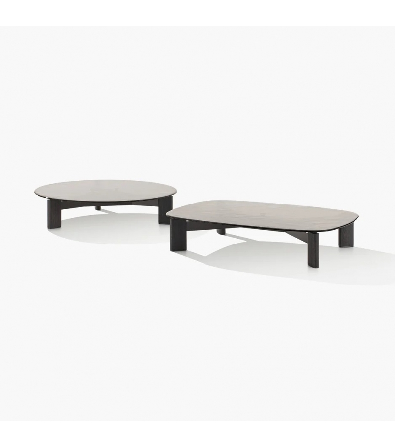 Ketch Poliform Tavolino con Piano in Vetro