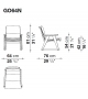 Gio B&B Italia Outdoor Sedia