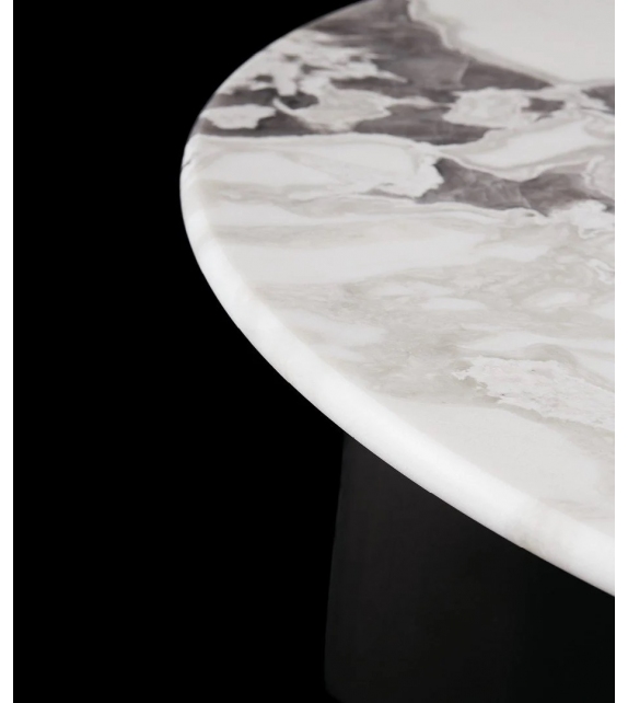 Strata Indoor Poliform Tavolino con Piano in Marmo