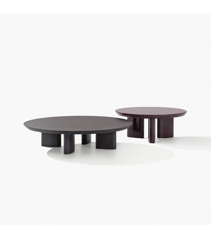 Adrien Poliform Tavolino con Piano in Legno