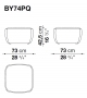 Bay B&B Italia Outdoor Sitzpouf