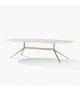 Mondrian Poliform Tisch mit Marmorplatte