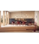 Mondrian Poliform Tavolo con Piano in Marmo