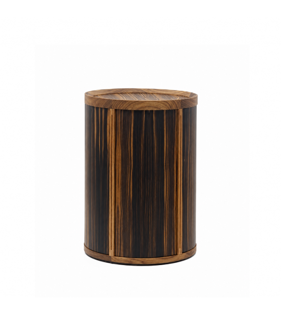 Ready for shipping - Drum Side Table Ceccotti Collezioni - H 50 cm