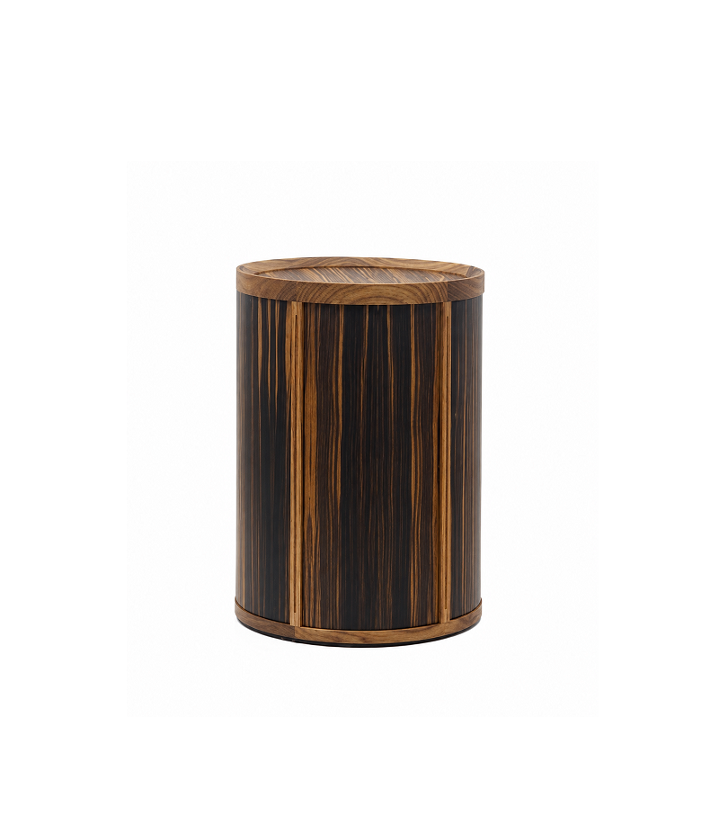 Prêt pour l'expédition - Drum Table Basse Ceccotti Collezioni - H 50 cm