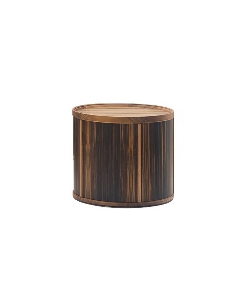 Ready for shipping - Drum Side Table Ceccotti Collezioni - H 40 cm