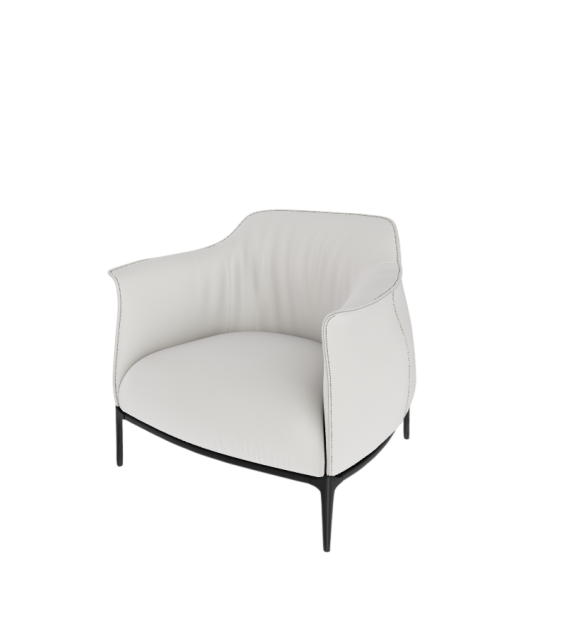 Versandfertig - Archibald Poltrona Frau Sessel - SC 06 Calicot