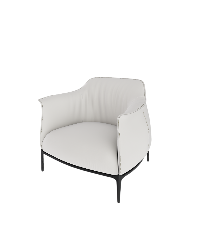 Ready for shipping - Archibald Poltrona Frau Armchair - SC 06 Calicot