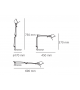 Ready for shipping - Tolomeo Micro Artemide Table Lamp with Base - Black