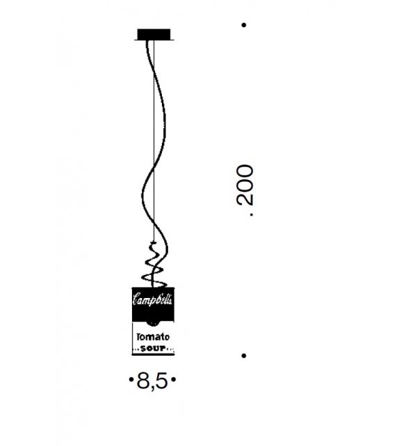 Canned Light Ingo Maurer Suspension