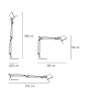Prêt pour l'expédition - Tolomeo Mini Halo Artemide Lampe De Table - Blanc
