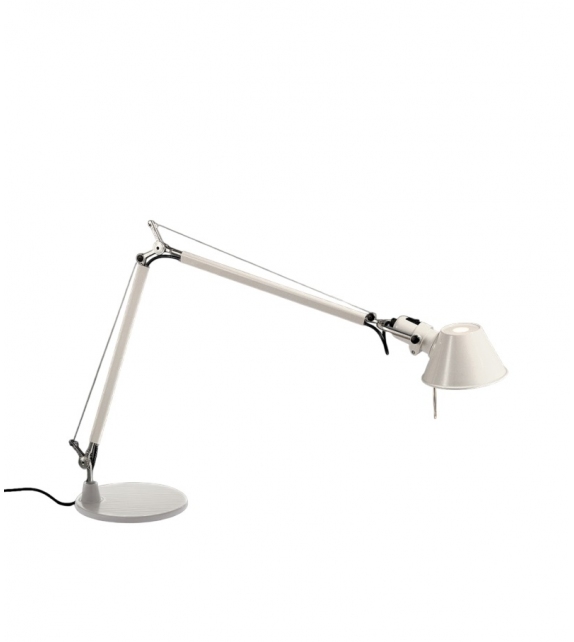 Prêt pour l'expédition - Tolomeo Mini Halo Artemide Lampe De Table - Blanc