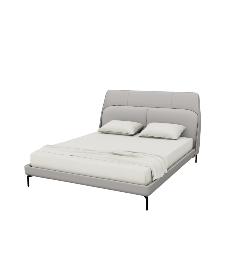 Versandfertig - Coupé De Luxe Poltrona Frau Bett - SC 23 Tortora/170x200