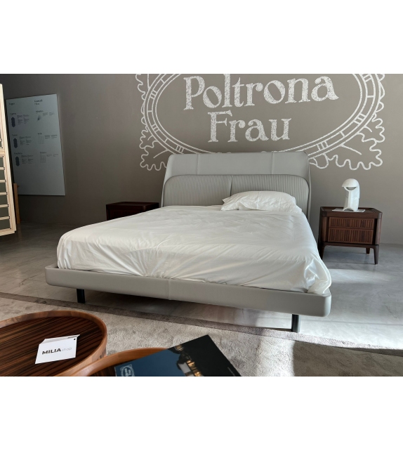 Prêt pour l'expédition - Coupé De Luxe Poltrona Frau Lit - SC 23 Tortora/170x200