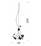 Flatterby Ingo Maurer Lampada a Sospensione
