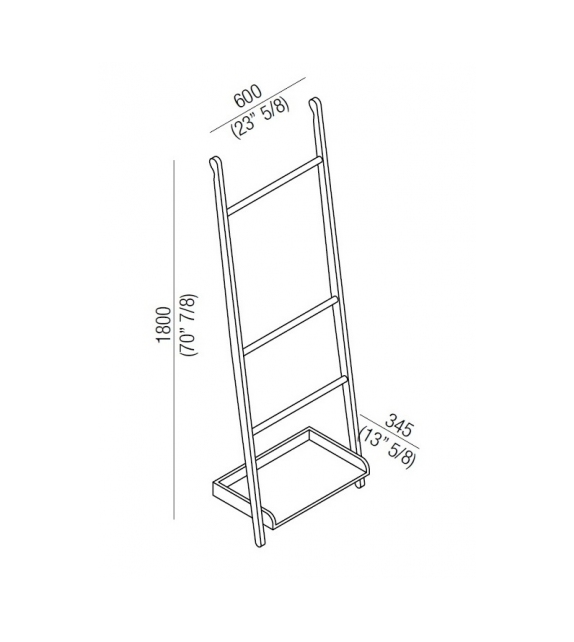 Listo para entregar - Stairs New Agape Toallero