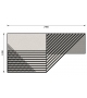 Ready for shipping - Tramato Antonio Lupi Rug - 240 x 120 cm