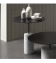 Ready for shipping - Bivio Antonio Lupi Side Table - Carrara/H 45 cm