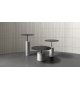 Prêt pour l'expédition - Bivio Antonio Lupi Table D'Appoint - Carrara/H 45 cm