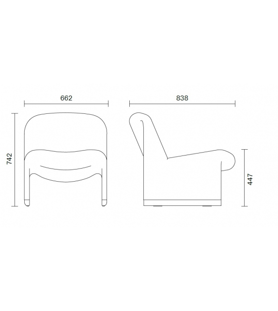 Alky Anonima Castelli Poltrona