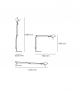 Ready for shipping - Tolomeo Artemide Table Lamp with Base - Aluminum