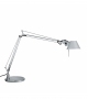Ready for shipping - Tolomeo Artemide Table Lamp with Base - Aluminum