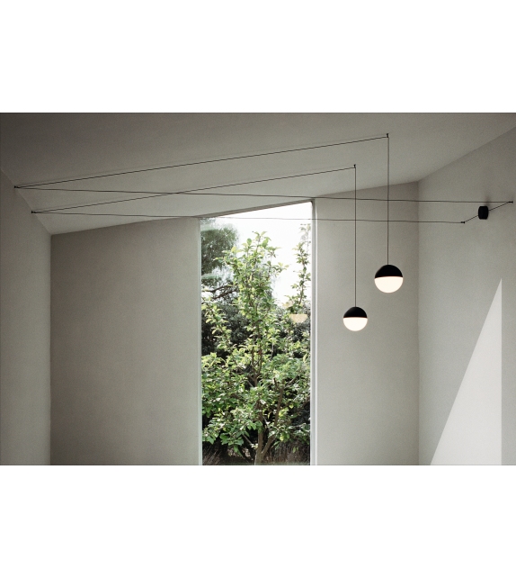 String Light Sphere Flos Lampada a Sospensione - 22 mt