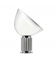 Prêt pour l'expédition - Taccia LED Flos Lampe de Table - Argent
