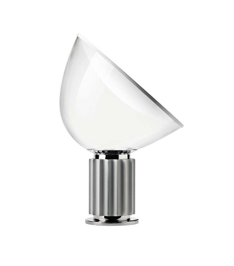 Ready for shipping - Taccia LED Flos Table Lamp - Silver