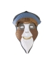 Bosa Primates Masks Brazza Skulptur