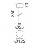 Bellhop Bollard Flos Lampadaire