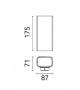 Climber Down Flos Wall Lamp