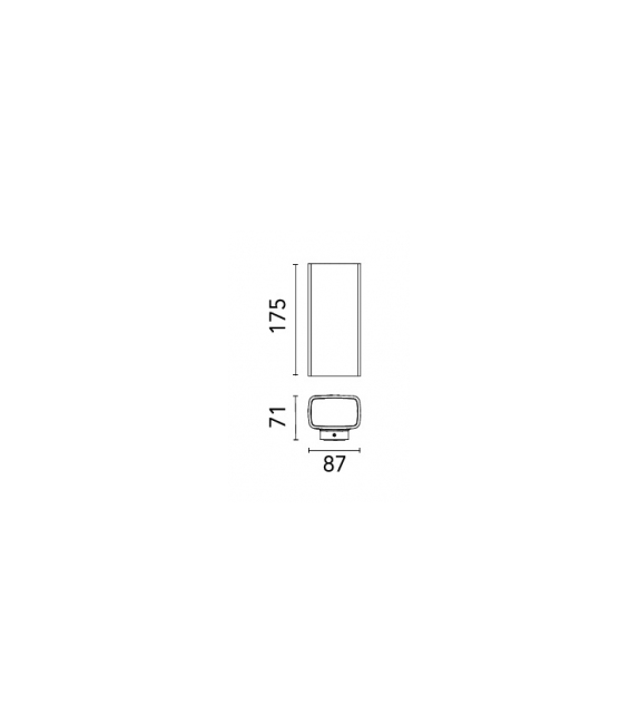 Climber Down Flos Wall Lamp