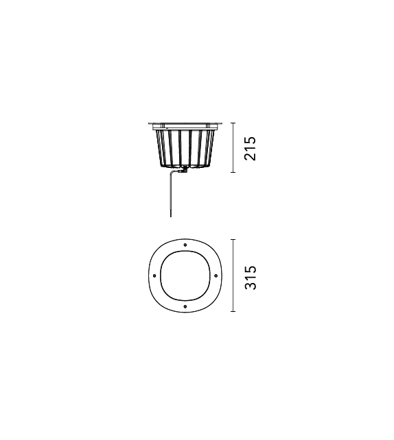 A-Round Flos Stehleuchte